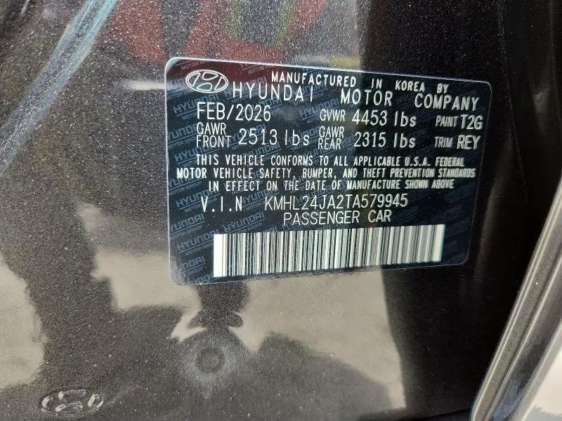 2026 HYUNDAI SONATA SE  