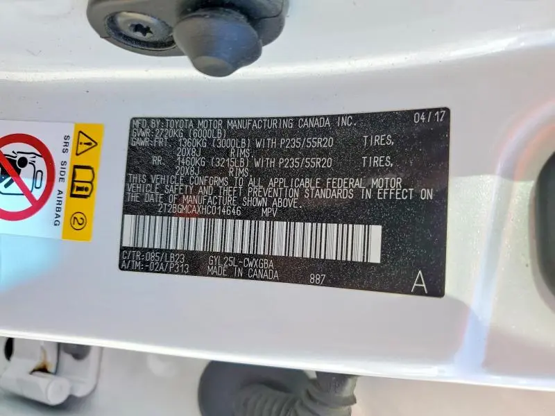 2017 LEXUS RX 450H BASE  