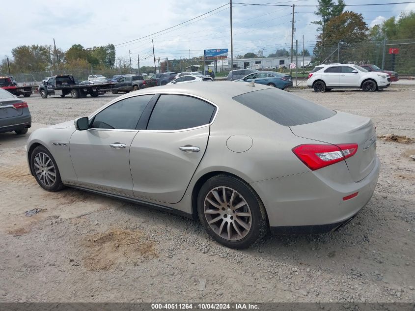 2014 MASERATI GHIBLI S Q4