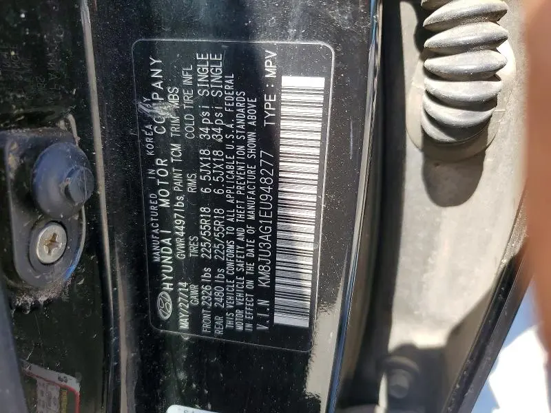 2014 HYUNDAI TUCSON LIMITED  