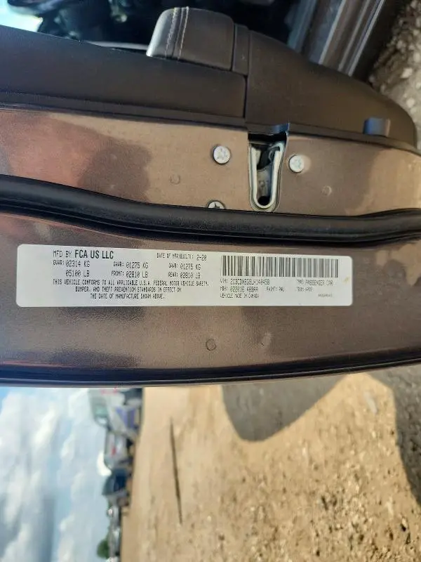 2020 DODGE CHARGER SXT  