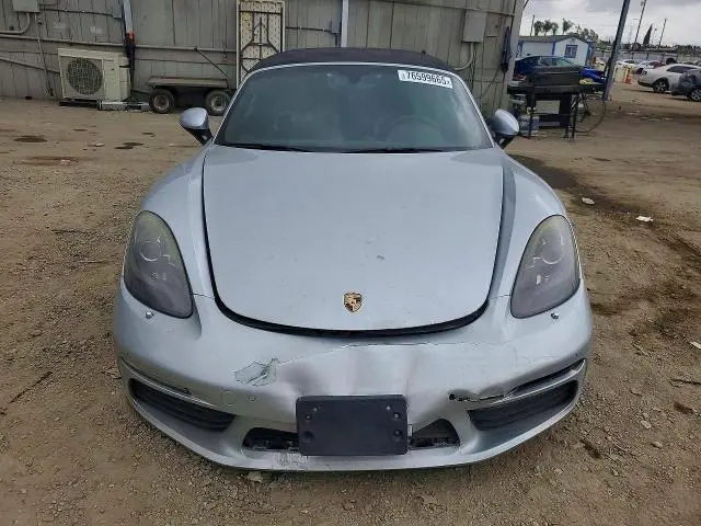 2017 PORSCHE BOXSTER   