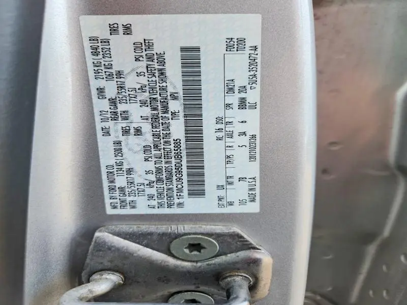 2013 FORD ESCAPE SE  