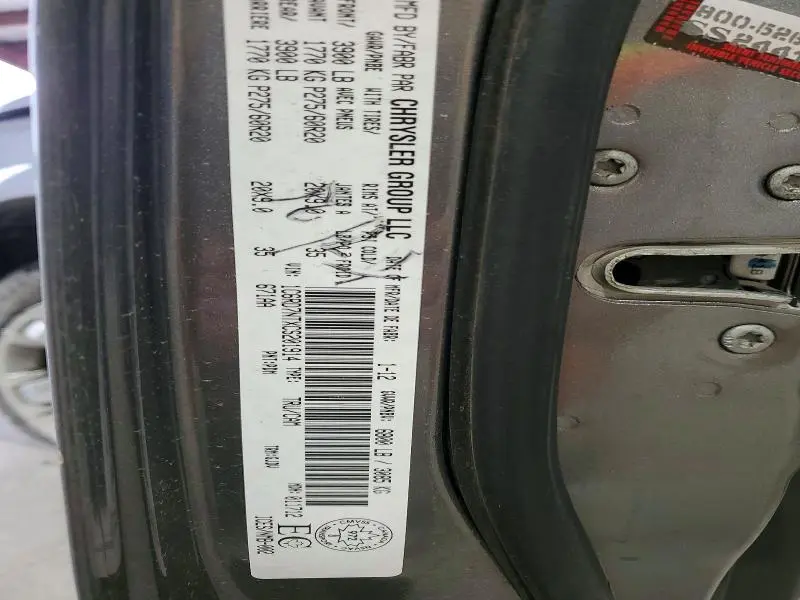 2012 DODGE RAM 1500 LARAMIE  