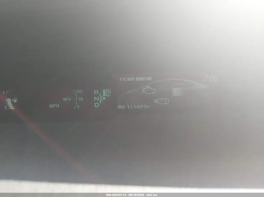 2013 TOYOTA PRIUS TWO
