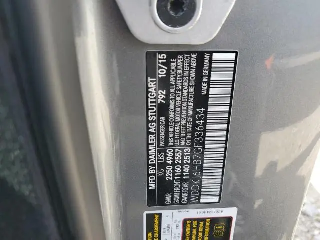2016 MERCEDES-BENZ E 400 4MATIC  