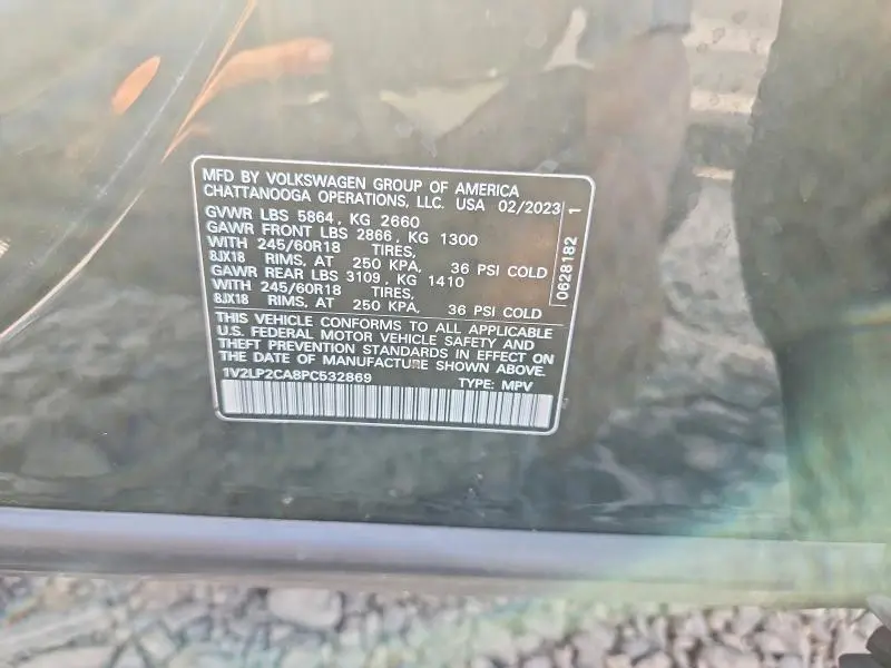 2023 VOLKSWAGEN ATLAS SE  