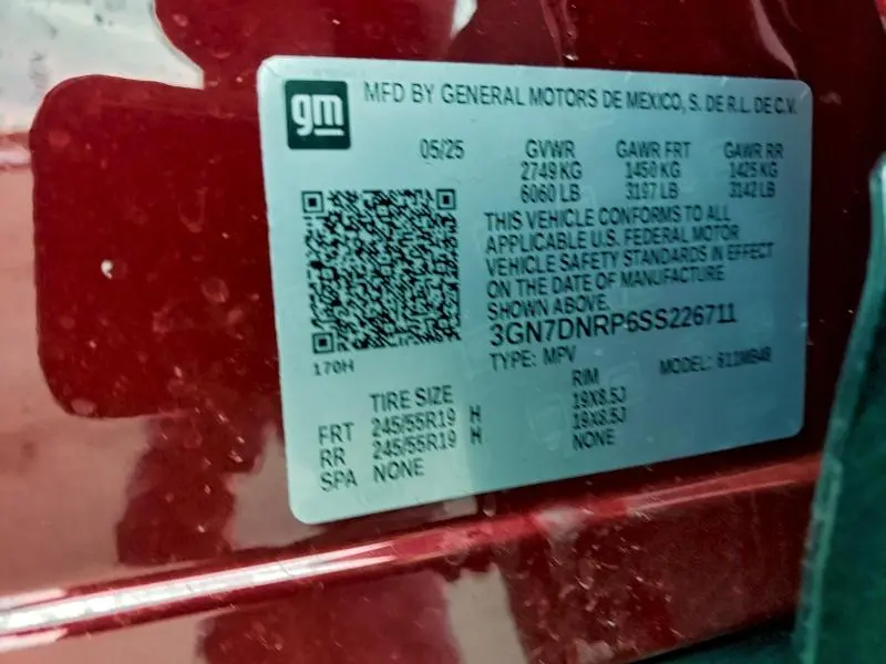 2025 CHEVROLET EQUINOX LT  