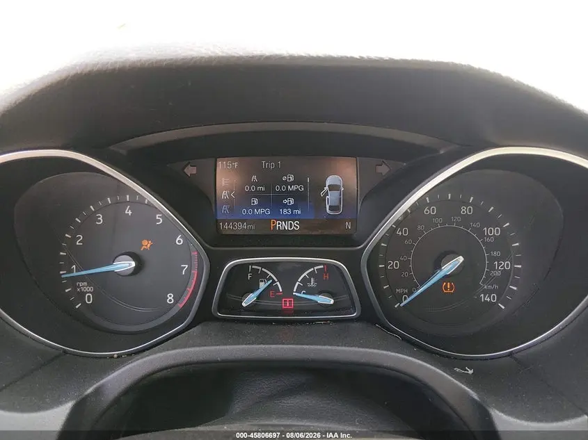 2018 FORD FOCUS TITANIUM