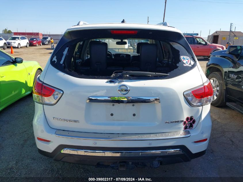 2014 NISSAN PATHFINDER PLATINUM