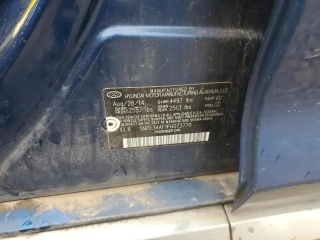 2015 HYUNDAI SONATA SPORT  