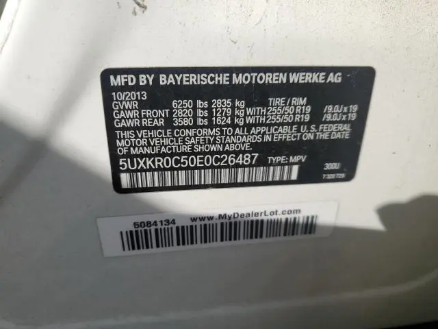 2014 BMW X5 XDRIVE35I  