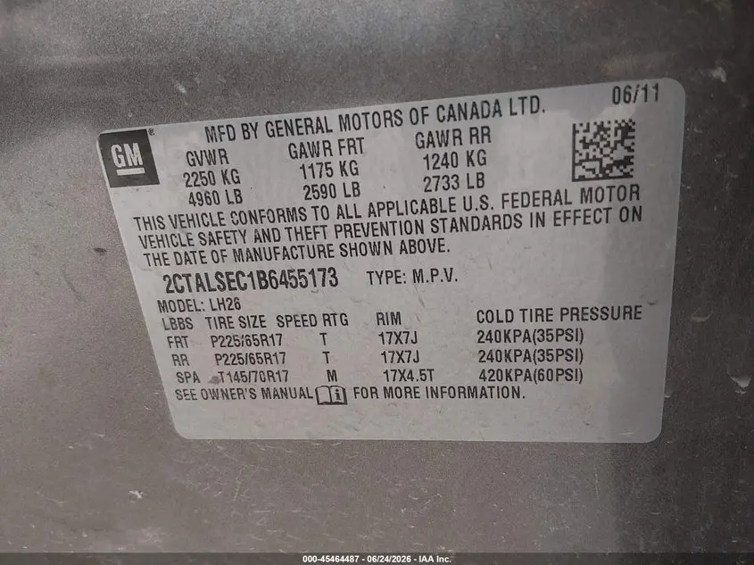 2011 GMC TERRAIN SLE-2