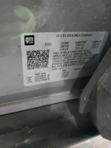 2024 CHEVROLET TRAX 1RS  