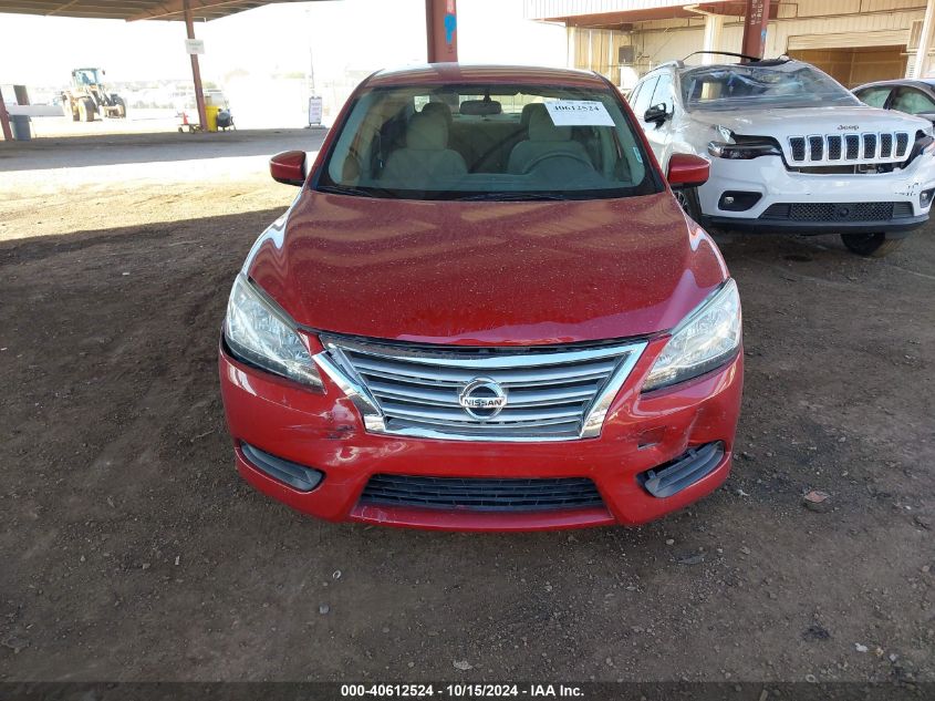 2013 NISSAN SENTRA S