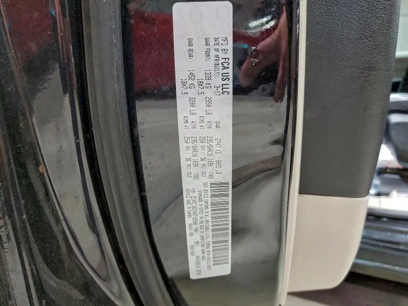 2017 CHRYSLER PACIFICA TOURING L  