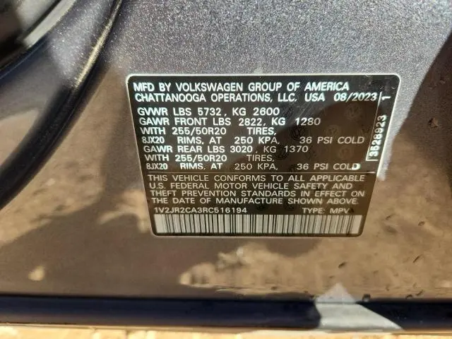 2024 VOLKSWAGEN ATLAS SE  