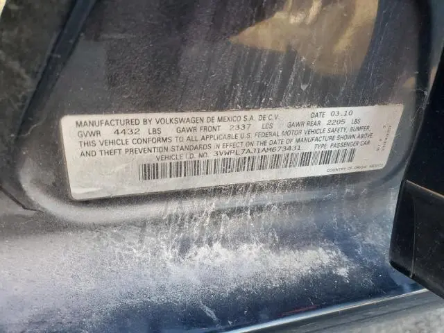 2010 VOLKSWAGEN JETTA TDI  