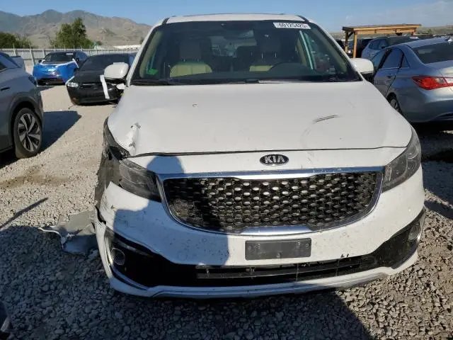 2016 KIA SEDONA SXL  