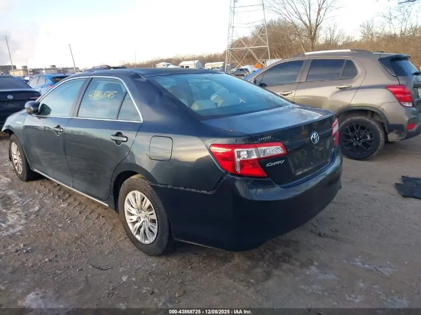 2012 TOYOTA CAMRY HYBRID LE/XLE