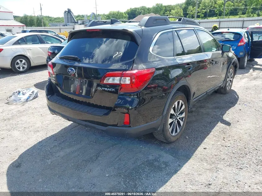 2016 SUBARU OUTBACK 2.5I LIMITED