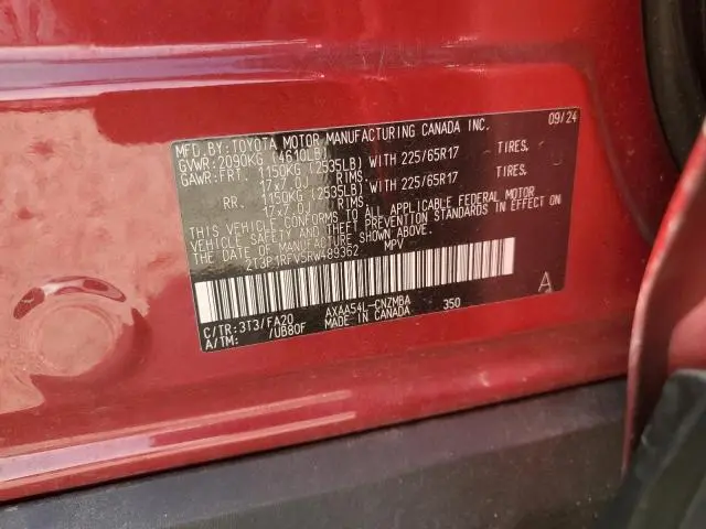 2024 TOYOTA RAV4 XLE  