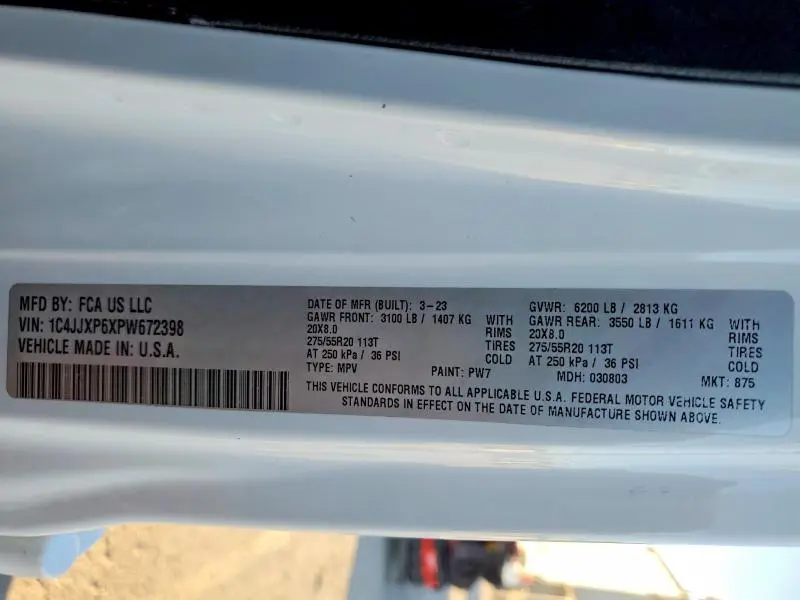 2023 JEEP WRANGLER SAHARA 4XE  