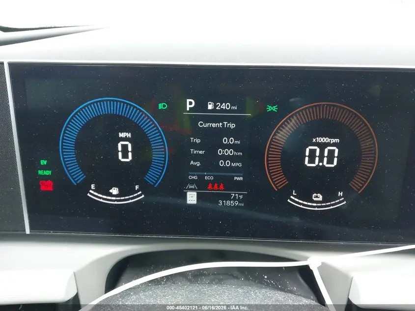 2025 HYUNDAI TUCSON HYBRID BLUE