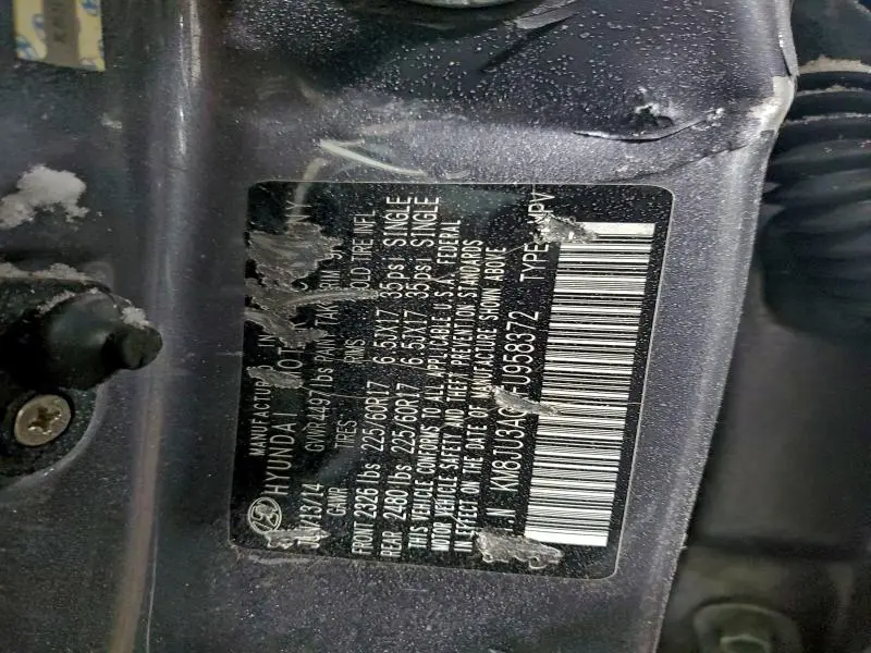 2015 HYUNDAI TUCSON LIMITED  