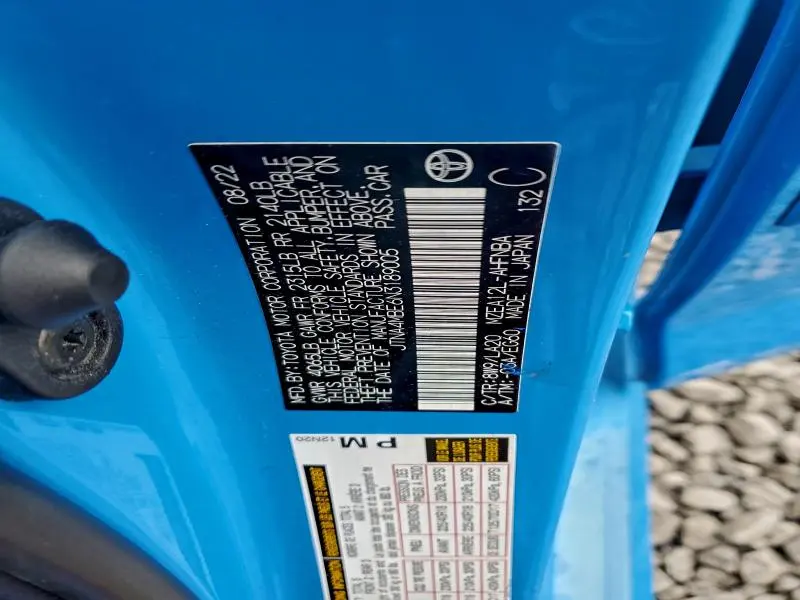 2022 TOYOTA COROLLA XSE  