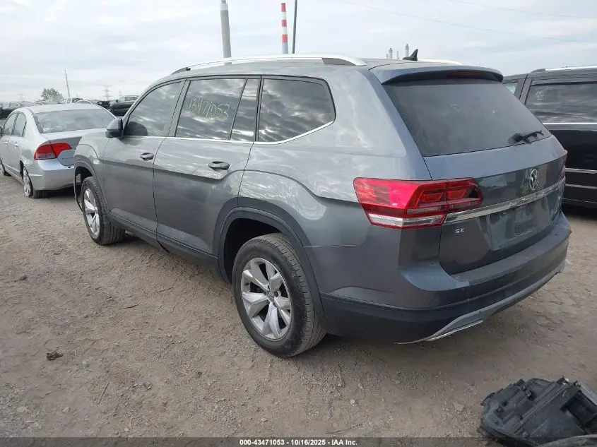 2019 VOLKSWAGEN ATLAS 2.0T SE