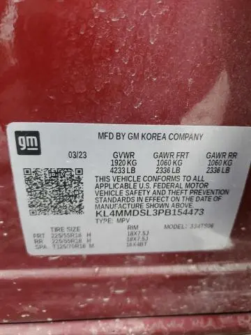 2023 BUICK ENCORE GX SELECT  
