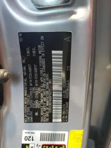 2017 TOYOTA SIENNA XLE  
