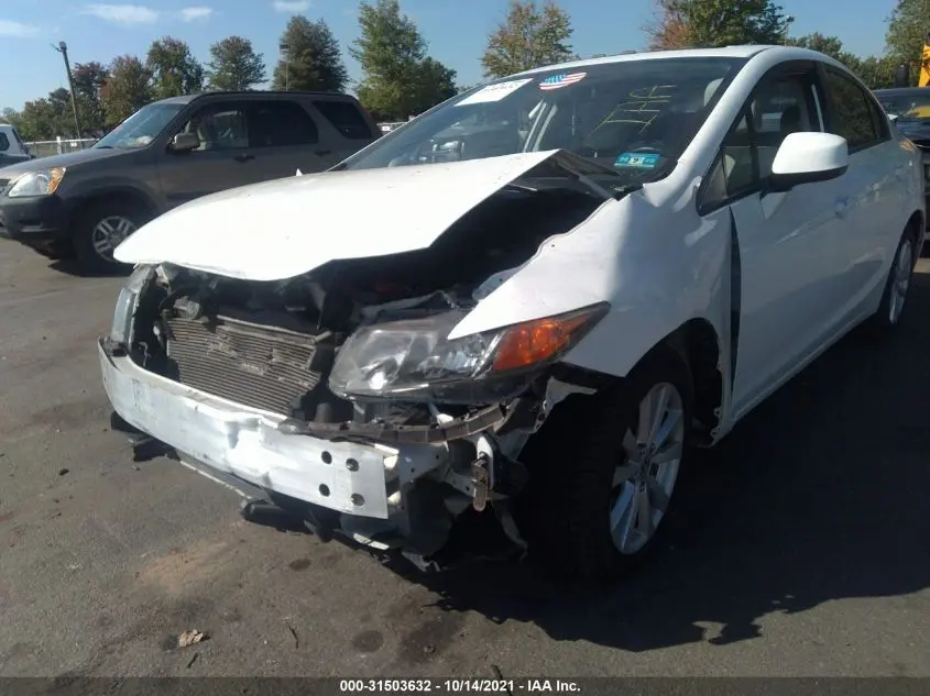 2012 HONDA CIVIC SDN EX