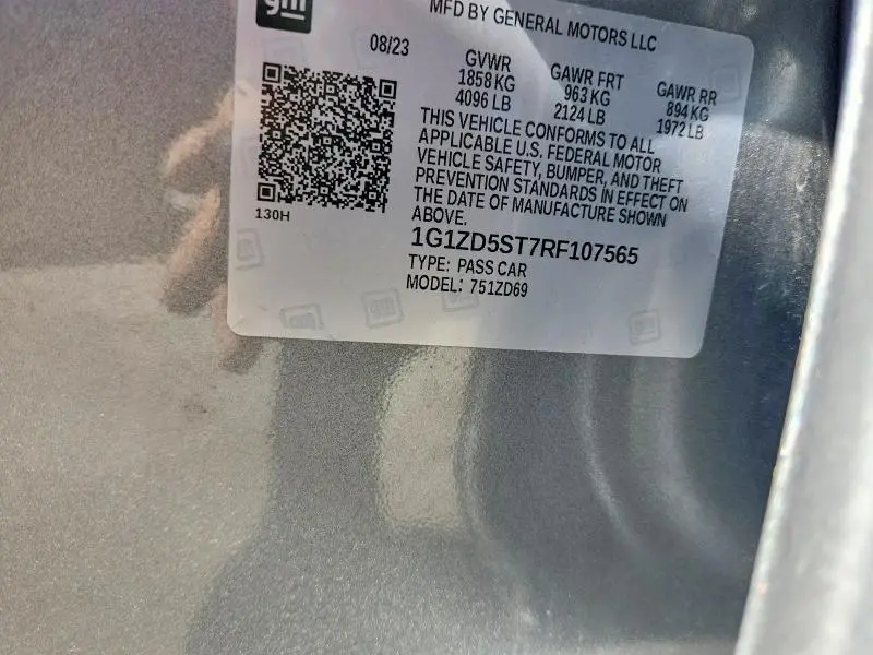 2024 CHEVROLET MALIBU LT  