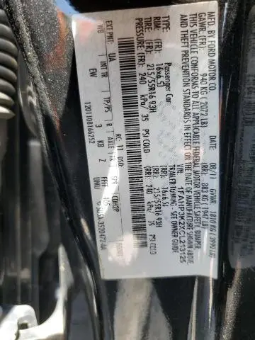 2012 FORD FOCUS SE  