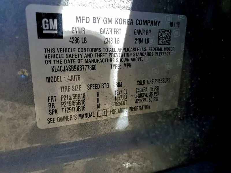 2019 BUICK ENCORE PREFERRED  