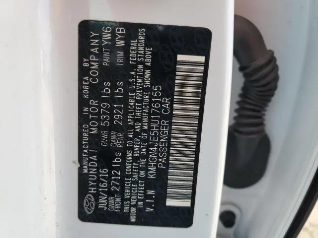 2017 GENESIS G80 BASE