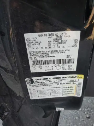 2014 FORD F150 SUPERCREW  