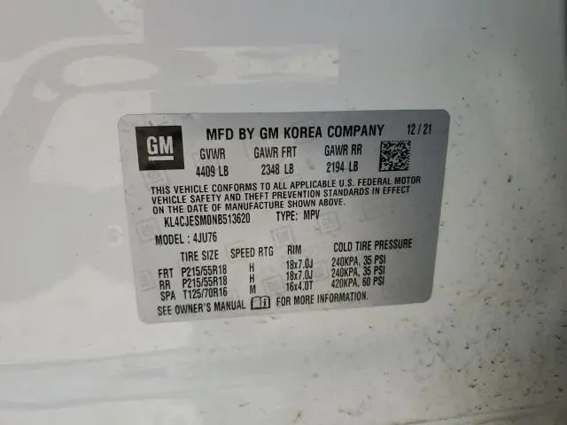 2022 BUICK ENCORE PREFERRED  