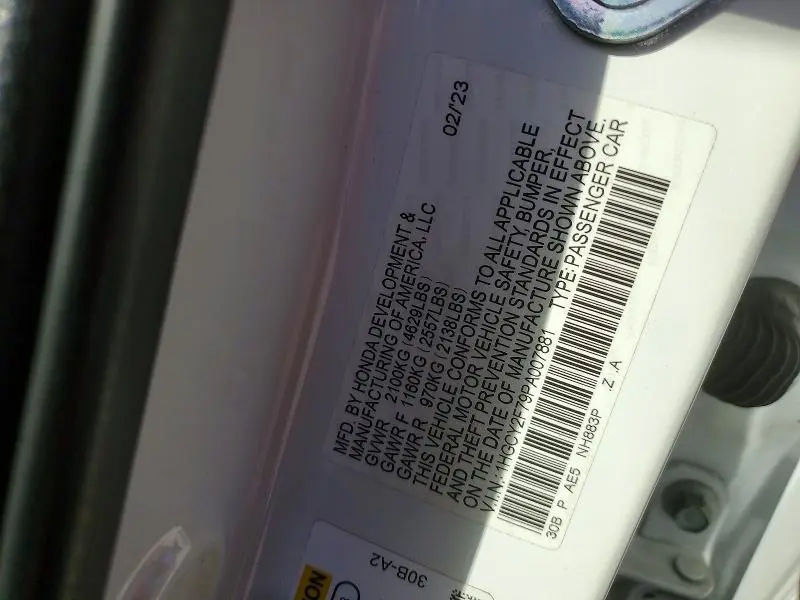 2023 HONDA ACCORD HYBRID SPORT-L  