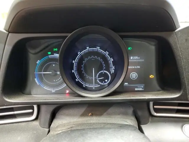 2022 HYUNDAI ELANTRA BLUE  