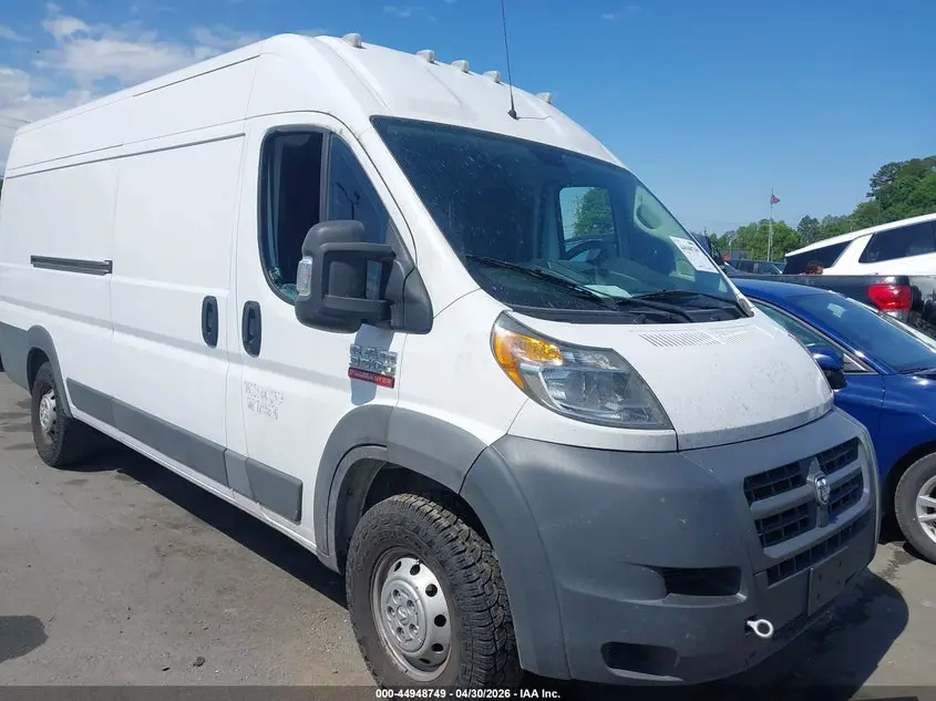 2018 RAM PROMASTER 3500 CARGO VAN HIGH ROOF 159 WB EXT
