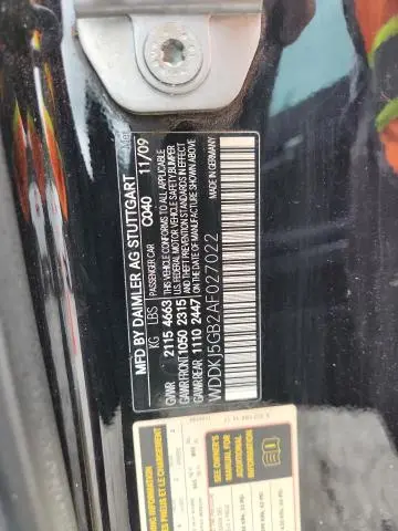 2010 MERCEDES-BENZ E 350  