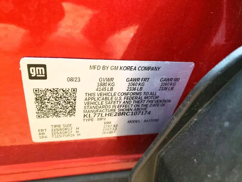 2024 CHEVROLET TRAX 1LT  