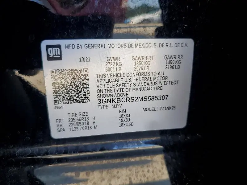 2021 CHEVROLET BLAZER 2LT  