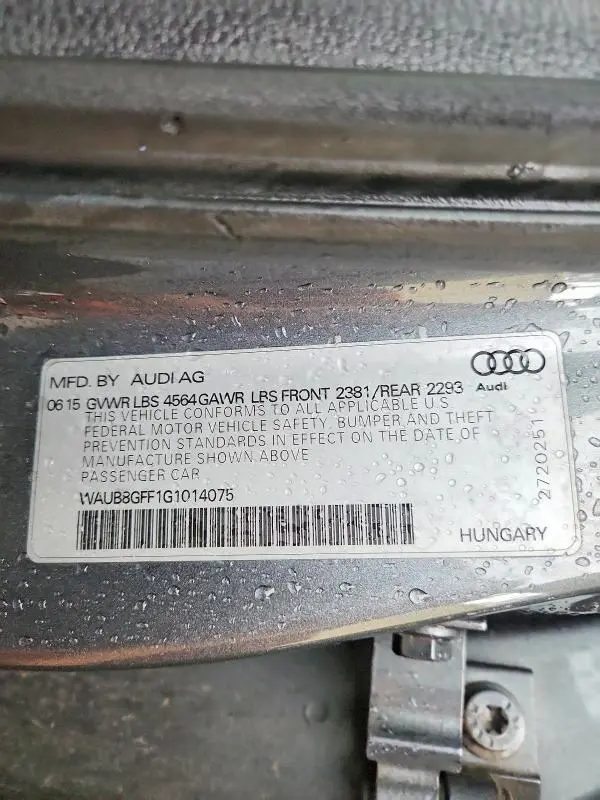 2016 AUDI A3 PREMIUM  