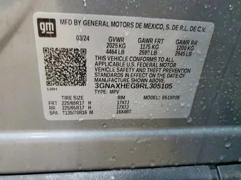 2024 CHEVROLET EQUINOX LS  