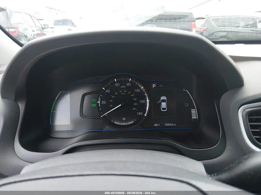 2018 HYUNDAI IONIQ HYBRID BLUE