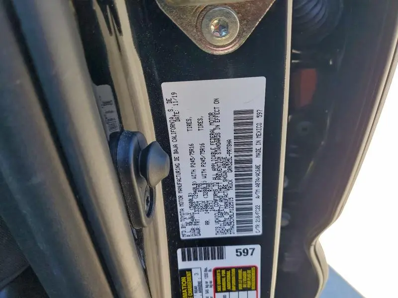 2020 TOYOTA TACOMA DOUBLE CAB  